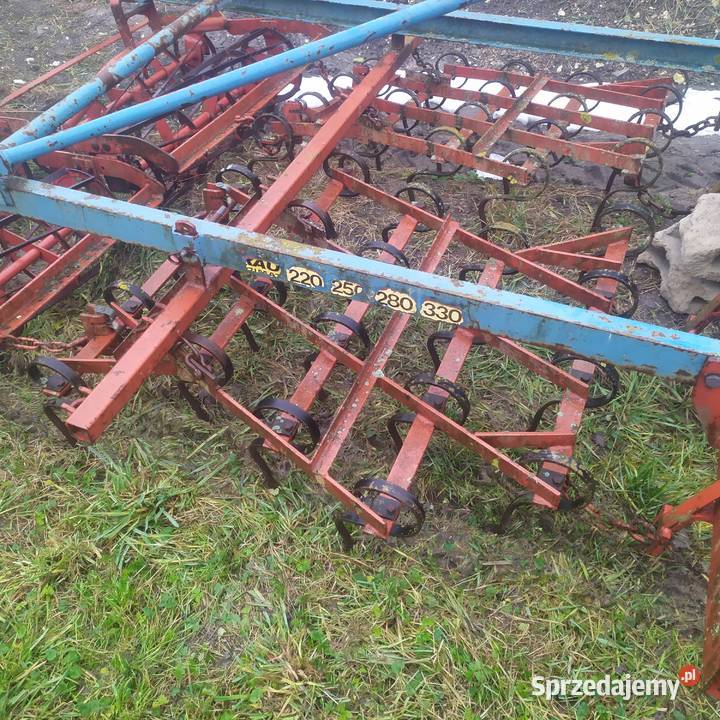 Agregat uprawowy przedsiewny szer 220 m Pniówek