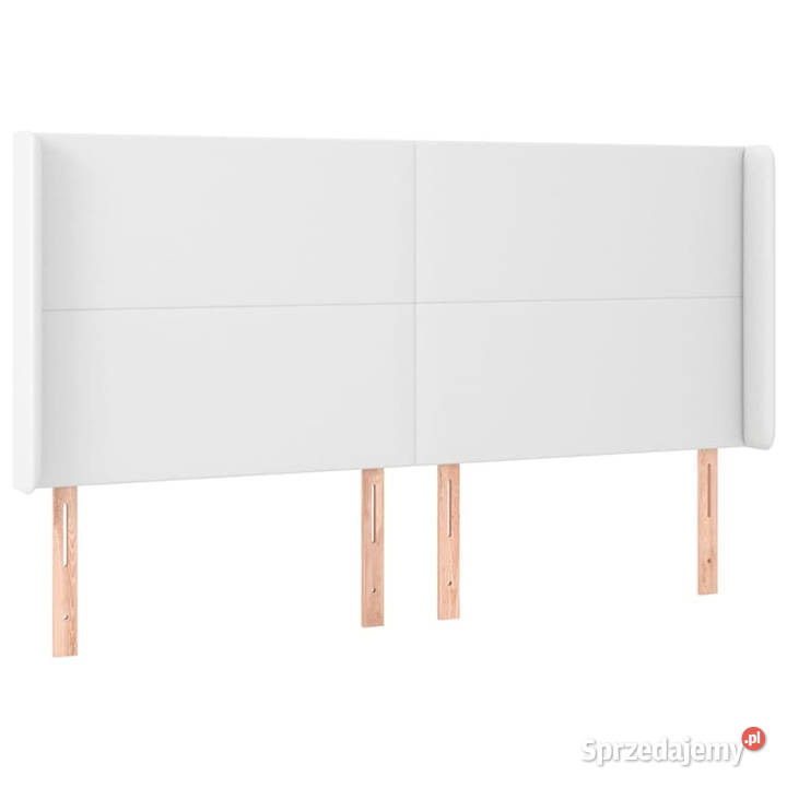 Zagłówek uszak biały 183x23x118128 sztuczna Warszawa sprzedam