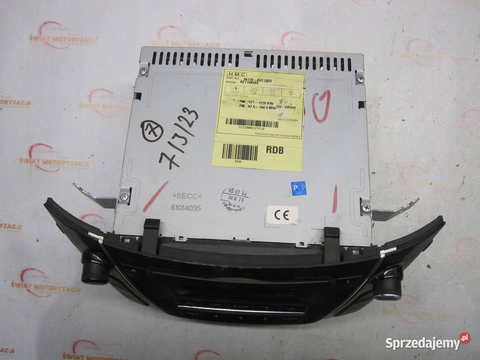 HYUNDAI I30 II 13r radio 96170A6210GU AC110A6EE osobowe