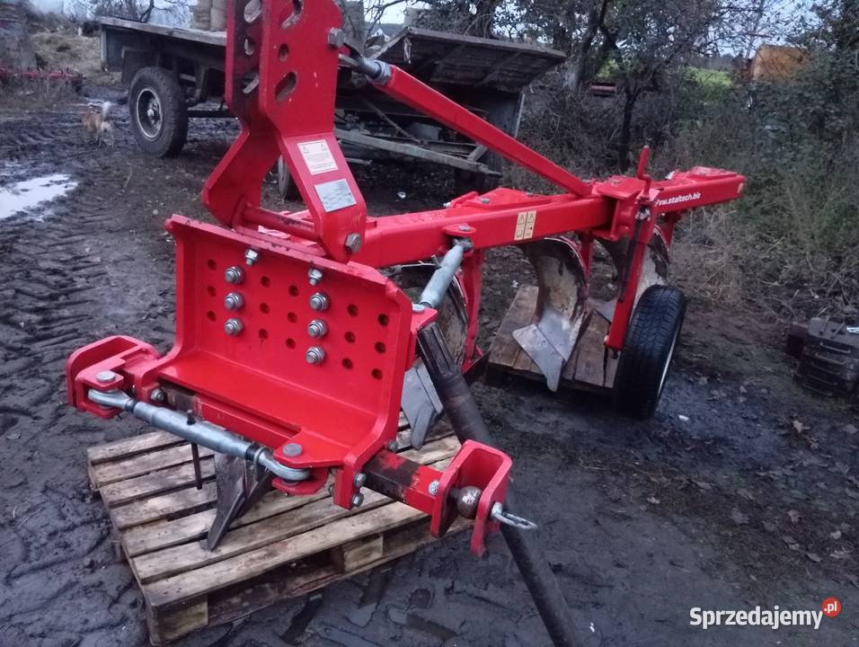 Pług 4 skibowy staltech nowy 2014 r nieuszkodzony mazowieckie Maków Mazowiecki