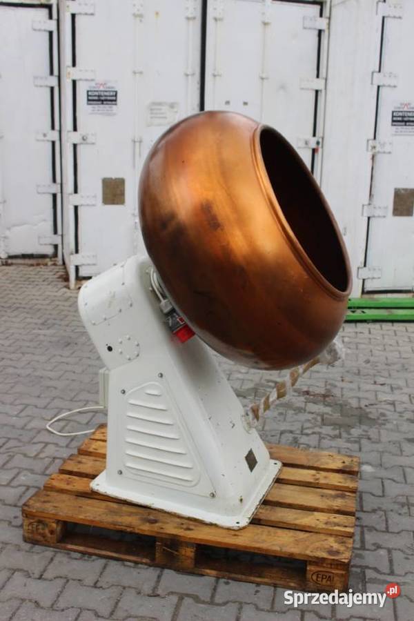 duży bęben drażetkarski miedziany cukierniczy Krynica-Zdrój