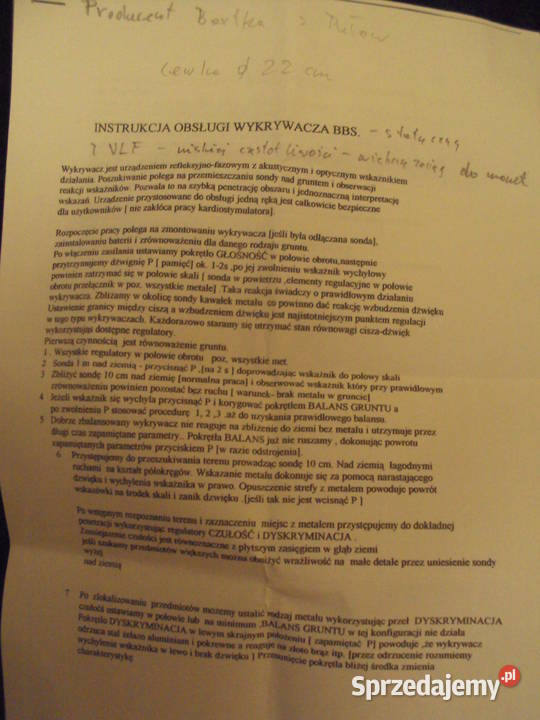 Wykrywacz metali