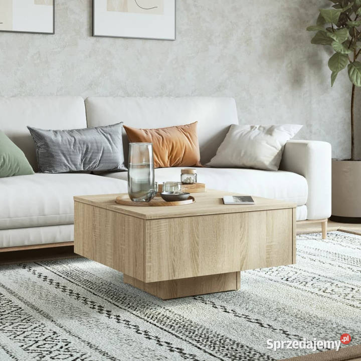 Stolik kawowy dąb sonoma 60x60x315 materiał Warszawa sprzedam