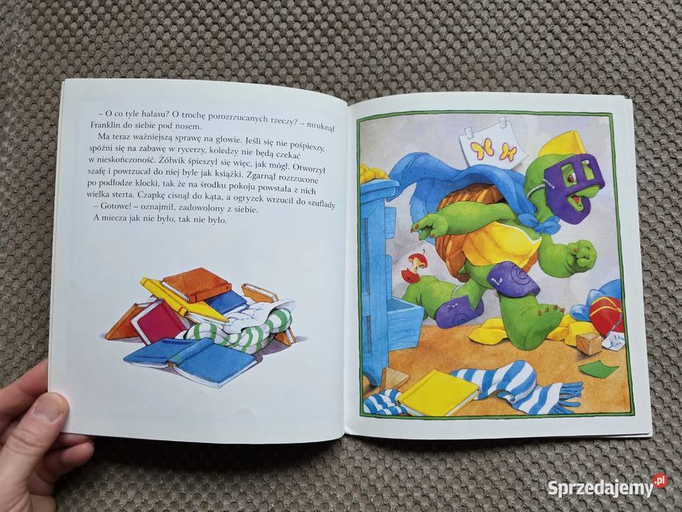 Franklin mały bałaganiarz ISBN 8371672438 Kraków