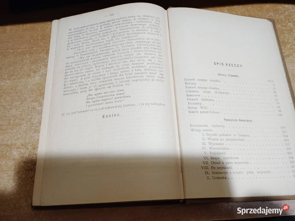 WYBÓR PISM IGNACEGO CHODŻKI OBRAZY LITEWSKIE wielkopolskie Iwno