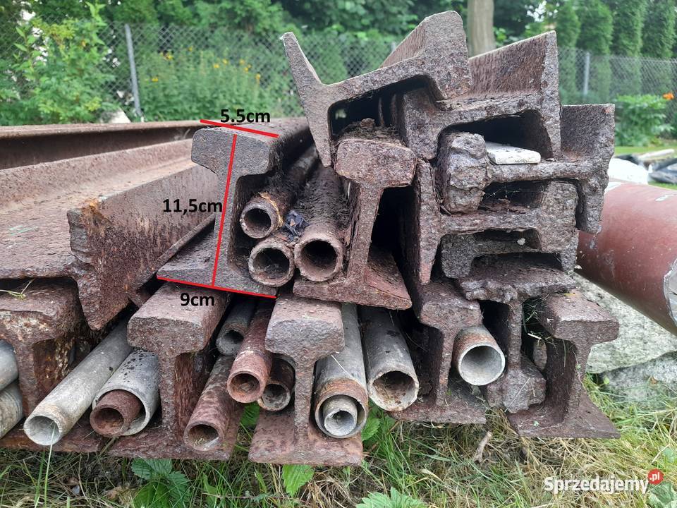 Szyny kolejowe ceownik dwuteownik dolnośląskie Boguszów-Gorce sprzedam