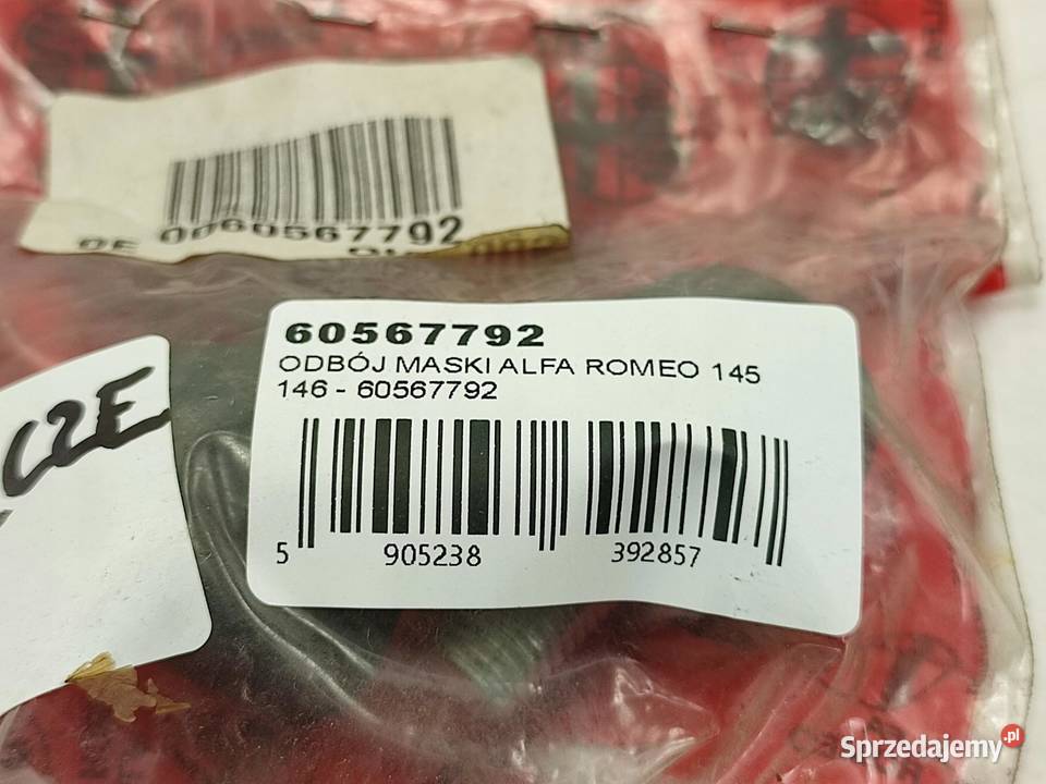 ODBÓJ MASKI ALFA ROMEO 145 146 19942000 NOWY