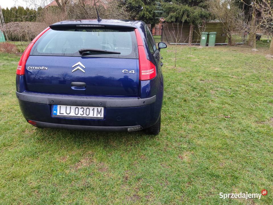 Citroen C4 wersja Exclusive stan 16 HDi Łęczna