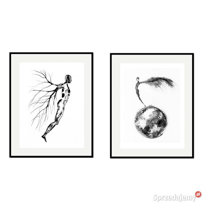 Skrzydła komplet 2 plakatów autorskich 3040 pomorskie Malbork