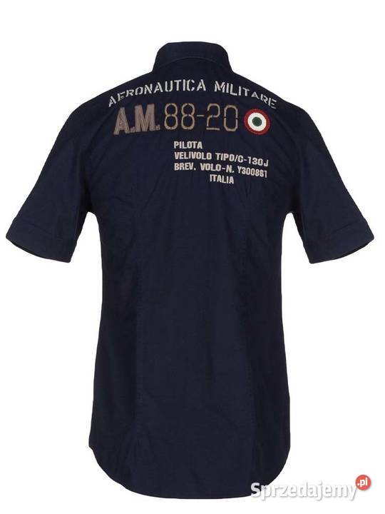 AERONAUTICA MILITARE koszula z krótkim rękawem mazowieckie Warszawa
