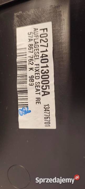 SKODA KAROQ BOCZEK BAGAŻNIKA PRAWY 57A867762K