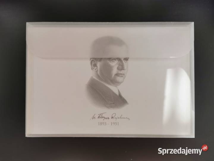 PWPW Henryk Rajchman Banknot koperta folder Głogów