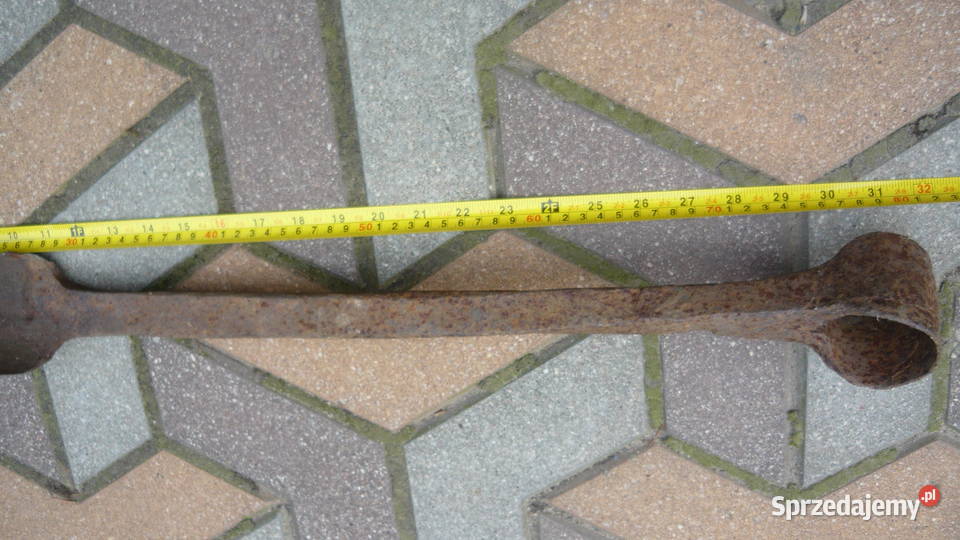 Świder wiertło ręczne kowalskie stare duże Sokółka sprzedam