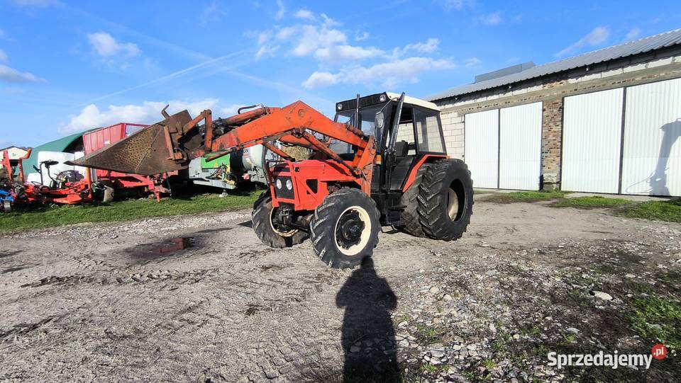 Zetor 6245 6045 z ładowaczem wielkopolskie Rogoźno
