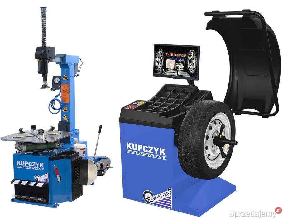 Montażownica 528 2B Wyważarka KW663 PRO Kupczyk Warka