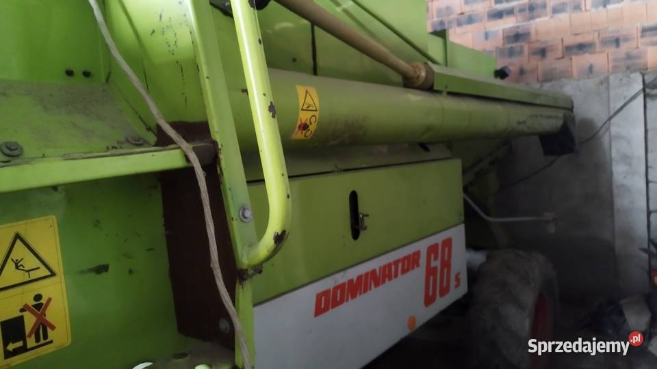 Claas Dominator 68s 2002 Rzepak Kurydza Zboże Nysa