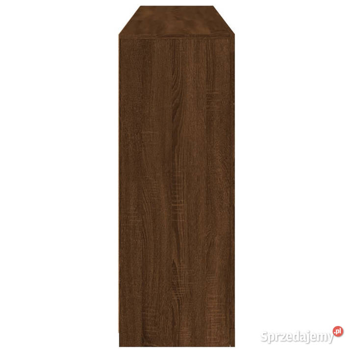 Szafka z oświetleniem LED brązowy dąb 162x37x100 mazowieckie Warszawa