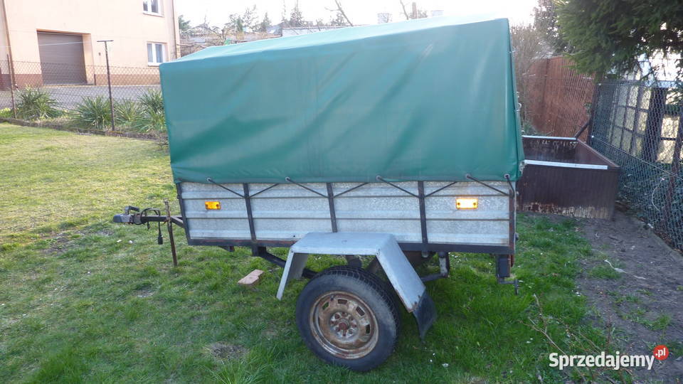 Przyczepkaprzyczepa samochodowa SAMStan Łódź