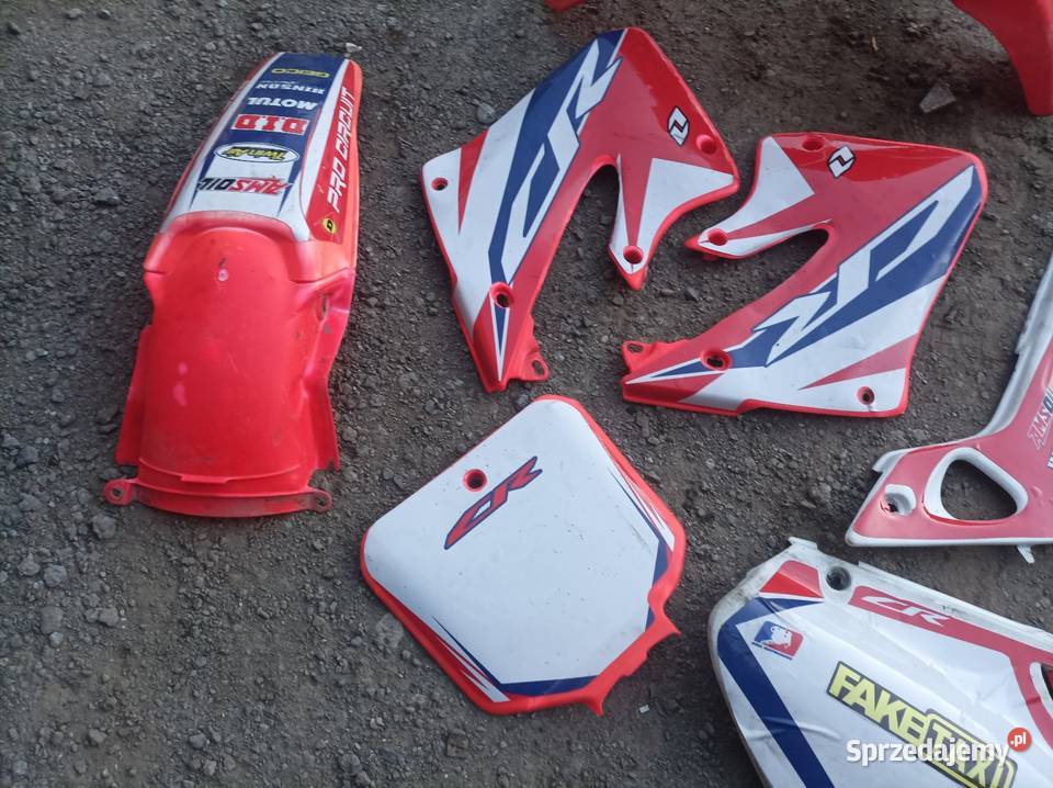 komplet plastików honda Cr 125 250 części honda Lublin sprzedam