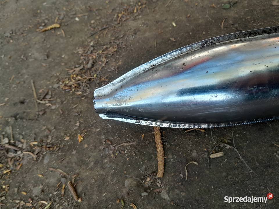 Romet Kadet oryginalny tłumik kolanko chrom