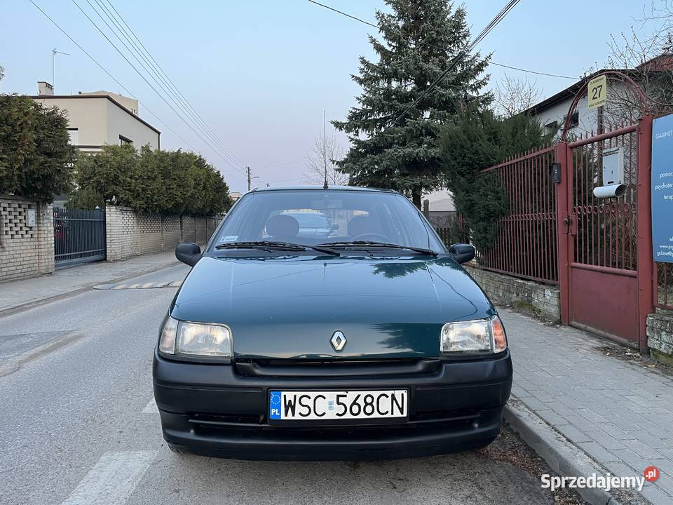 Renault Clio 1995 12 benzyna zadbany garażowany łódzkie Zgierz