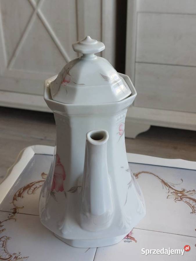 Dzbanek do kawy porcelana Bavaria Porcelana i szkło Wałbrzych