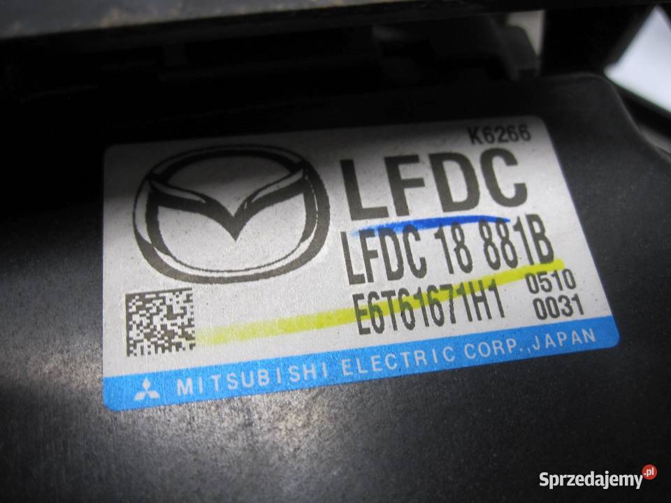 MAZDA 6 II GH LIFT 10r komputer sterownik osobowe Komputery