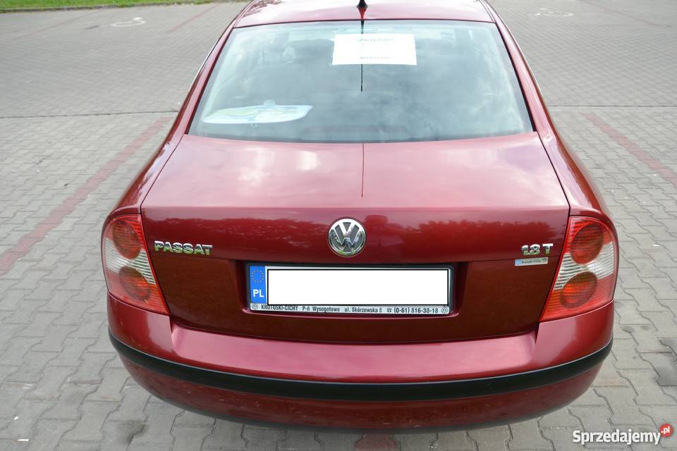 VW Passat B5 FL Salon Polska Bezwypadek Warszawa