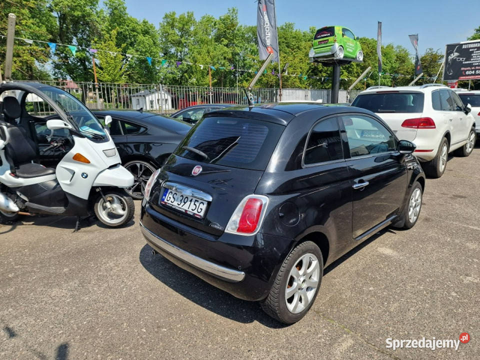 Fiat 500 12 Benzyna 69 Klimatyzacja Panorama VAT marża Słupsk