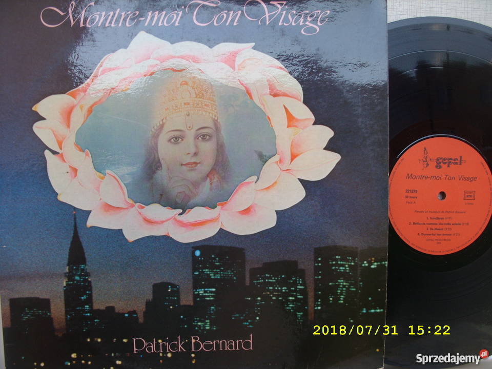 Pop LP PATRICK BERNARDMONTRE MOI płyta winylowa Wołów