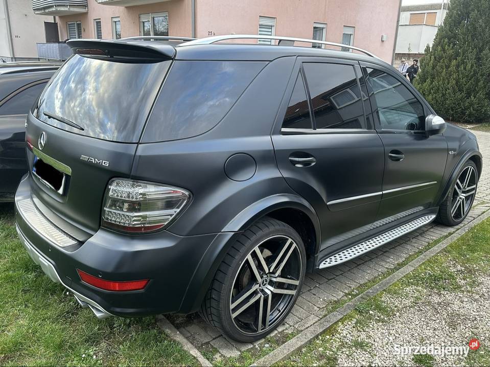 ML 63 AMG Czarny mat Alu 22 LPG STAG światła przeciwmgielne Szczecinek