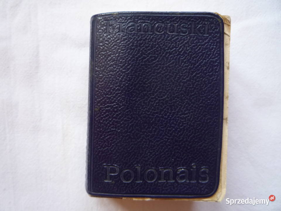 Słownik francuskopolski i polskofrancuski 1964r Książki do nauki języka obcego zachodniopomorskie sprzedam