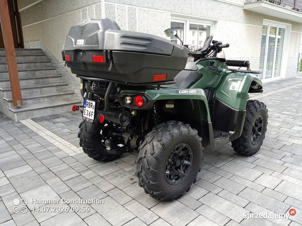 Can am Outlander 650 4x4 Idealny Stan 2022 podkarpackie Brzozów