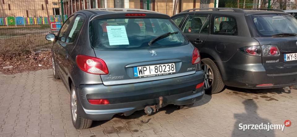PEUGEOT 206 14 BENZLPG KLIMA HAK EL SZYBY 1400cm3 Warszawa