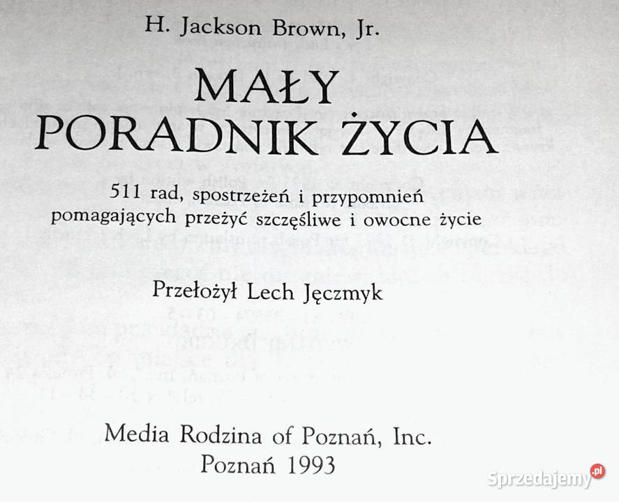 Mały poradnik życia 511 rad spostrzeżeń H