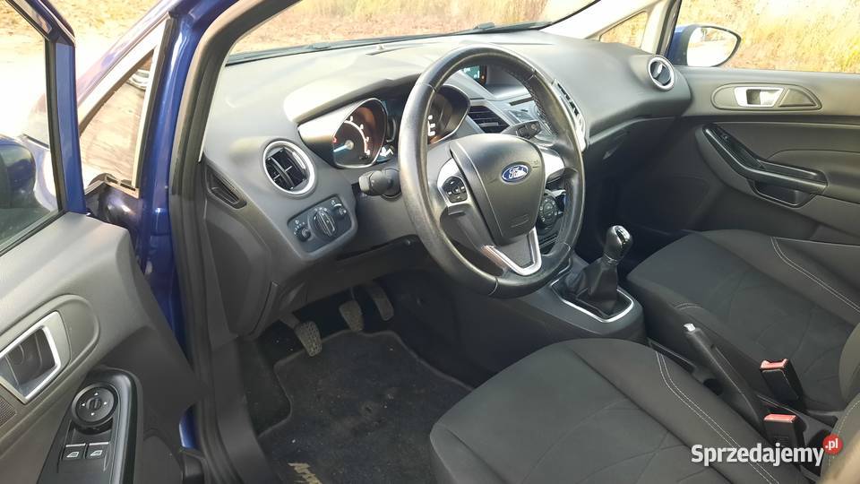 Ford Fiesta 125 Benzyna 82 2014 r Klima sprawna bluetooth Kraśnik