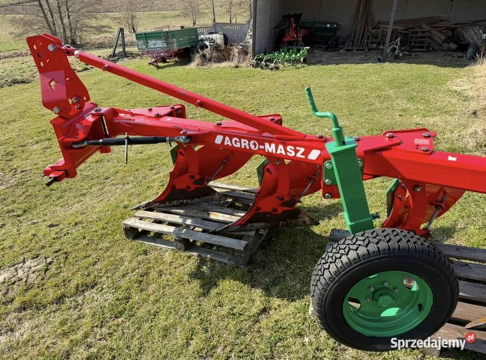 Pług 4 skibowy AgroMasz świętokrzyskie Krajno-Parcele