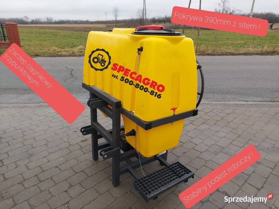 Opryskiwacz Wysokociśnieniowy OCZ400 600 800l