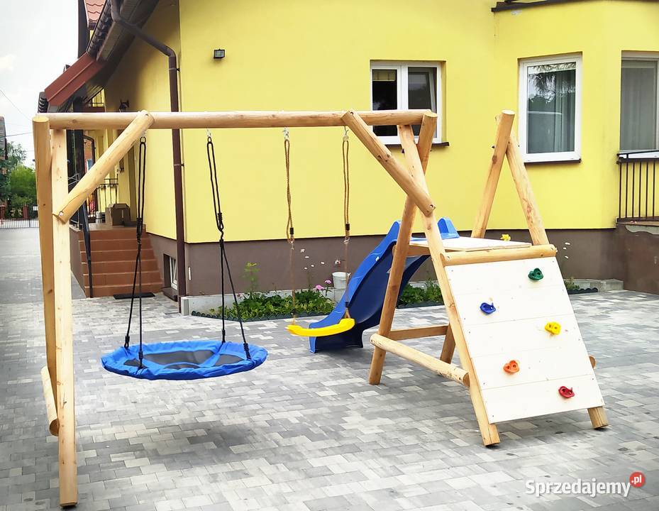 Plac Zabaw do Ogrodu MIKI Wspinaczka Ślizg Lublin