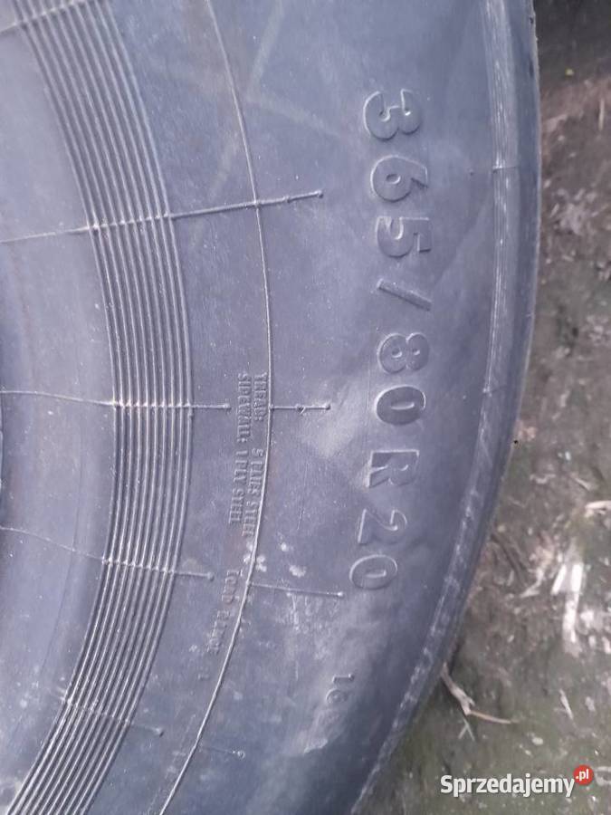 Opony 36580r20 Bądkowo sprzedam