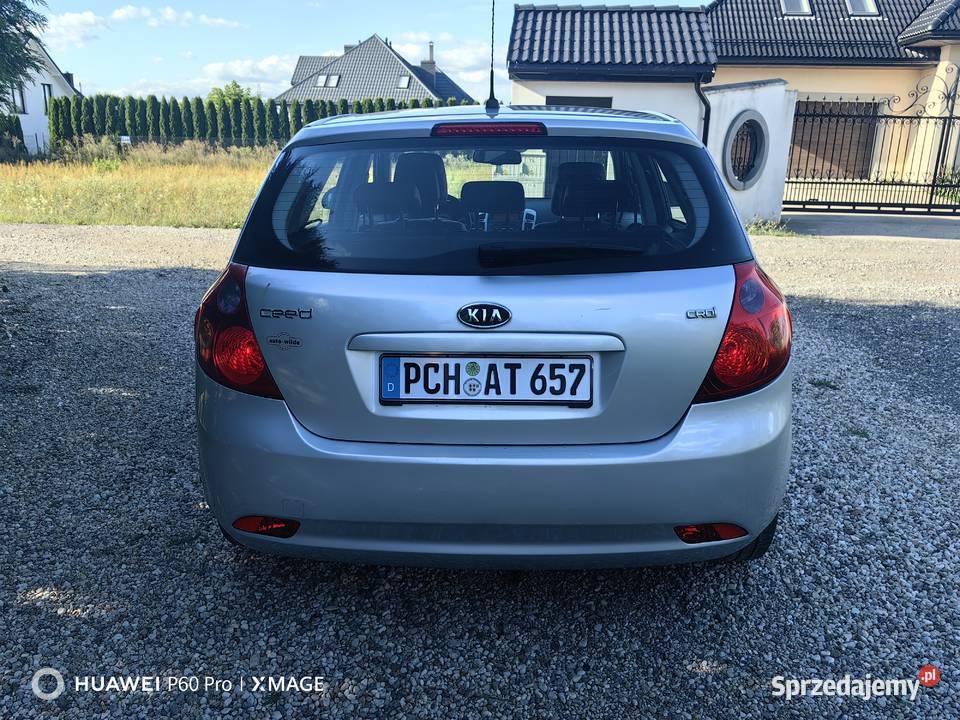 KIA CEED 16 2008r sprowadzona 206kkm przebiegu centralny zamek Łomża sprzedam