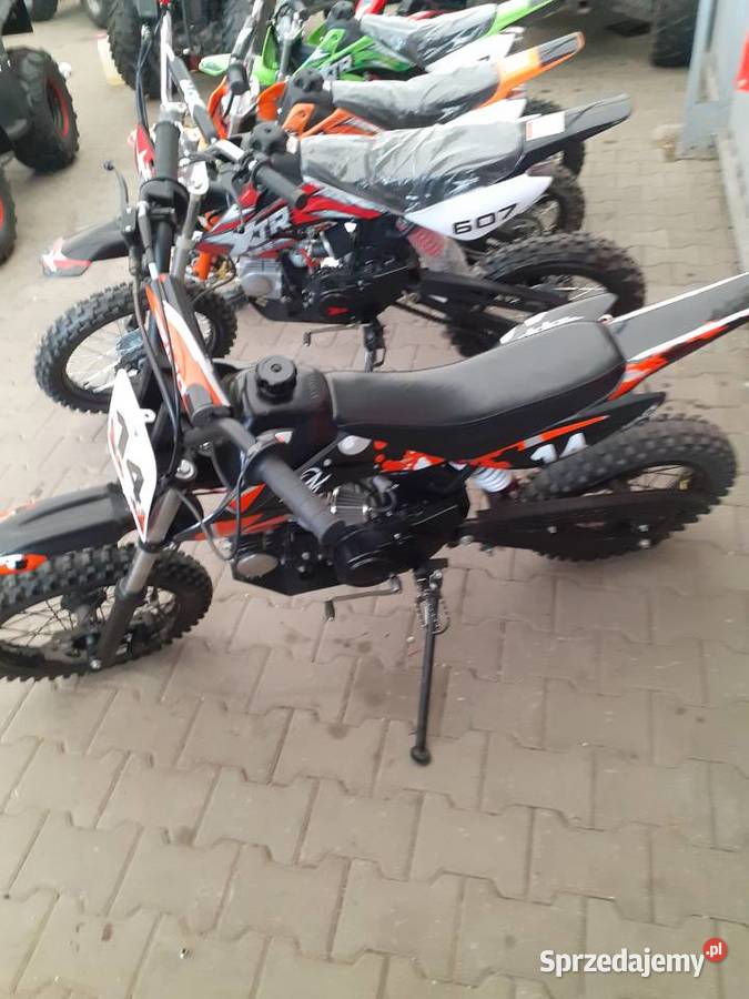 Cross 125 14 na 12 koła półautomat nowy i inne nieuszkodzony Biardy