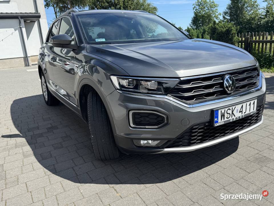 VW TRoc 2021 r 15 TSI 150 I właściciela nowości elektrochrom. lusterko wst. Sokołów Podlaski