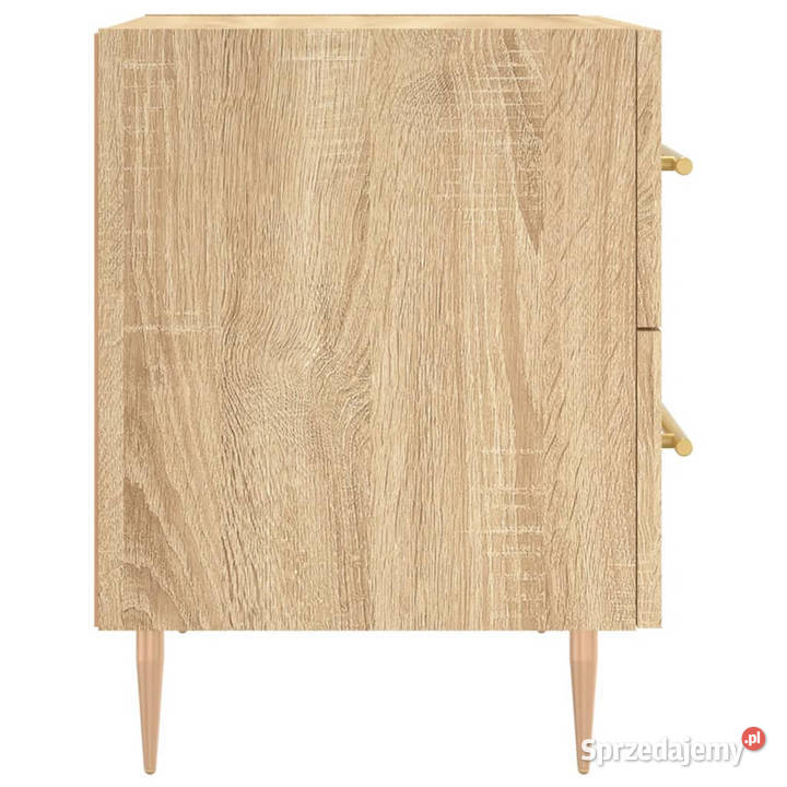 Szafka nocna dąb sonoma 40x35x475 materiał Nocne