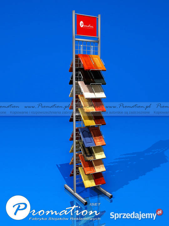 Stojak Dwustronny Na Próbki 36 Miejsc Płytek Wrocław