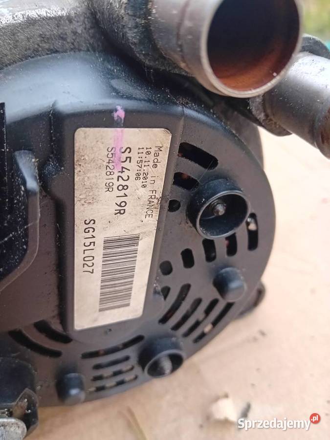 Alternator wodny chłodzony cieczą Renault Scenic