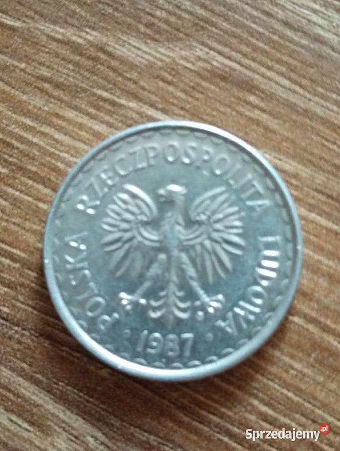 Sprzedam 1 zl 1987 r nierowne ranty lubelskie sprzedam