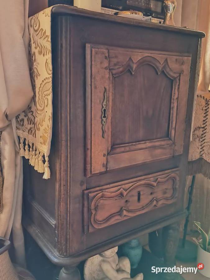Antyczny barek w stylu barokowym wyjątkowy mebel
