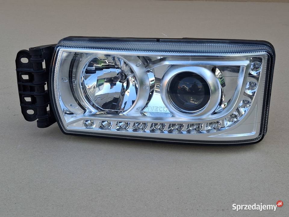 IVECO STRALIS EUROCARGO REFLEKTOR LEWY H7 LED ciężarowe Bieleń sprzedam