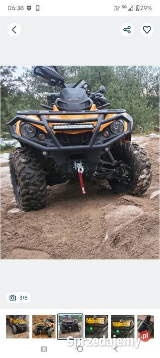 Can am outlander Can-Am Lipusz